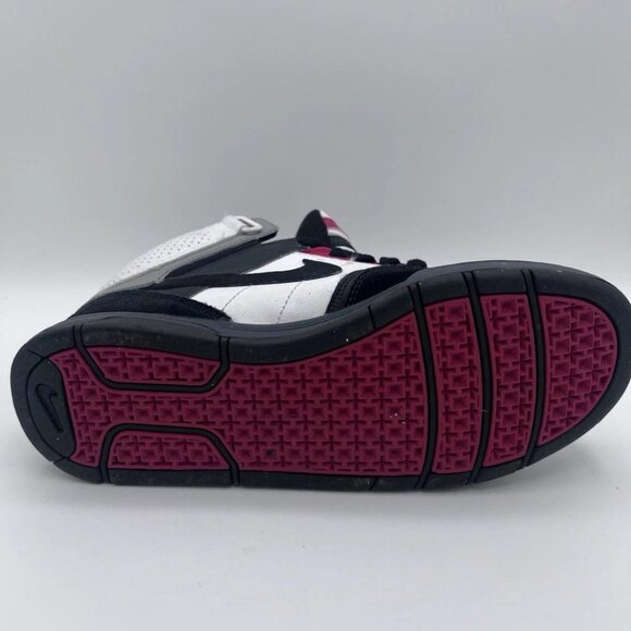 Nike 6.0 Mogan Mid 2 Sneakers Red Black‎ 407716-103  Size 6 Play Shoes